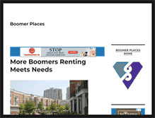 Tablet Screenshot of boomerplaces.com